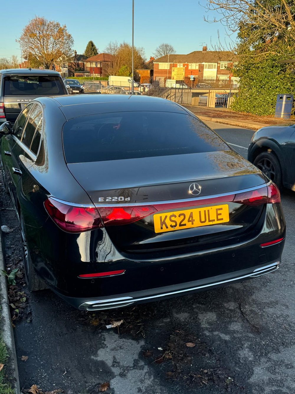 Mercedes E-Class rear